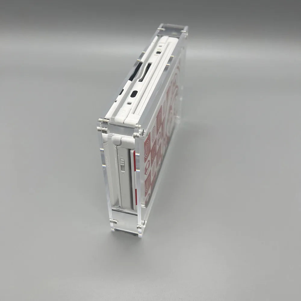 High transparency acrylic magnetic cover console storage box for Nintendo old 3DSXL 3DSLL