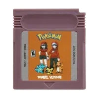 GBC Game Cartridge Red Blue DX Prism Pokemon Series 16 Bit Video Game Console Creepy Black Cock Pink Picross