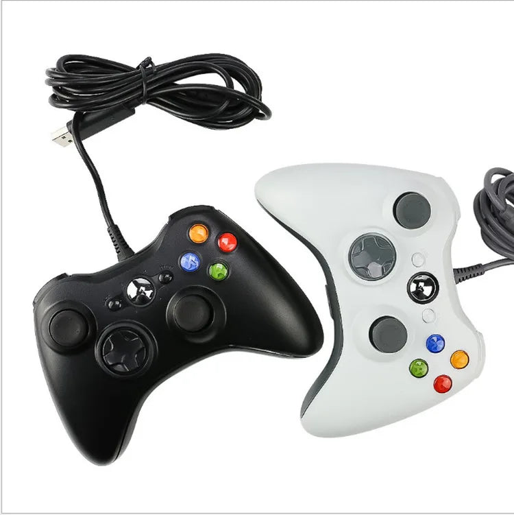 USB Wired Game Controller Supports for Xbox 360 Console Joypad for Win 7/8/10 PC Joystick Controle Mando Gamepad for Xbox 360
