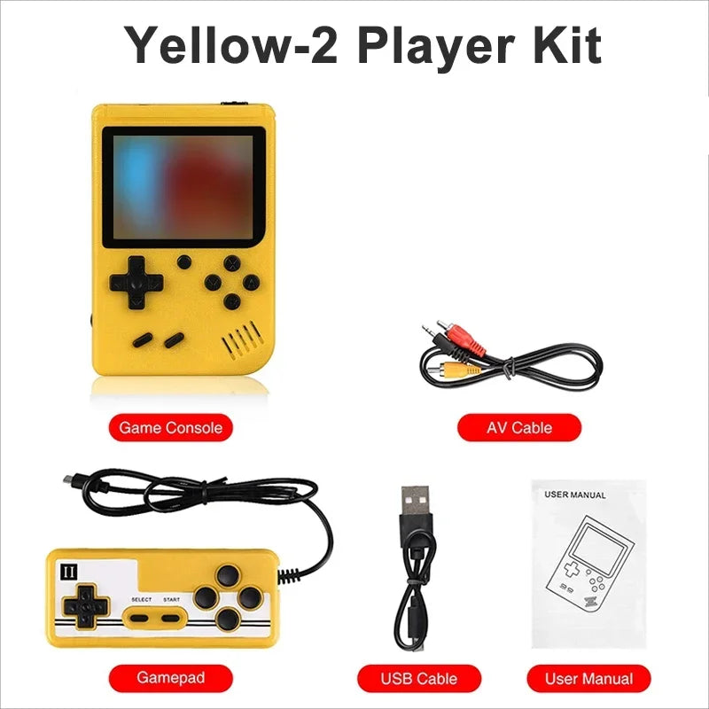 8-Bit Mini Video Game Console Built In 400 Games Retro Portable 3.0 Inch Color LCD Console Handheld Game Player For Kids Gift
