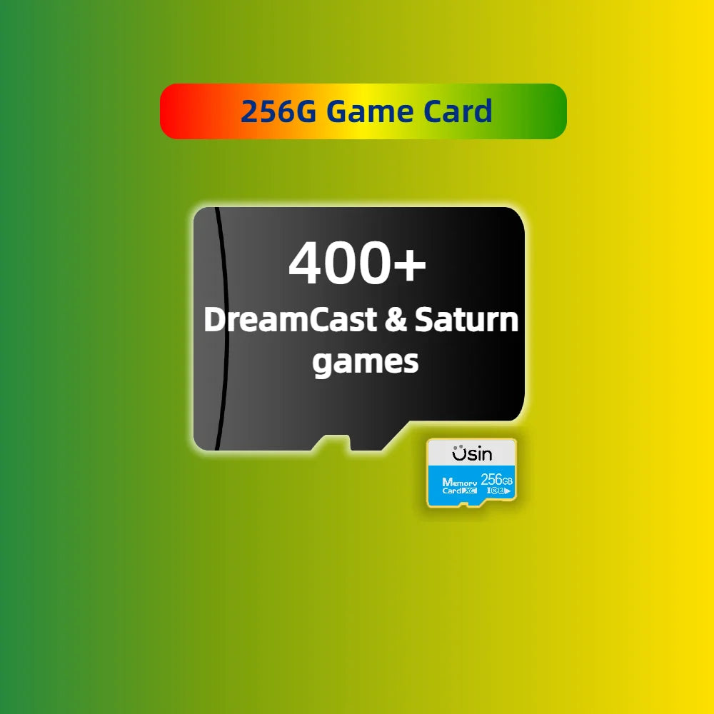 Game Card For Retroid Pocket 4 Pro RP4 5 TF Retro Games PS2 PSP PS1 Android portable Handheld Gaming SD Card High Speed 256G