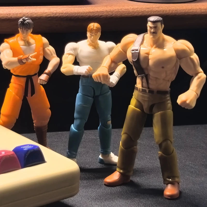 52TOYS Action Figure CAPCOM Final Fight 1PCS Collectible Desktop Decoration Creative Gift for Birthday 3.75inch/10cm