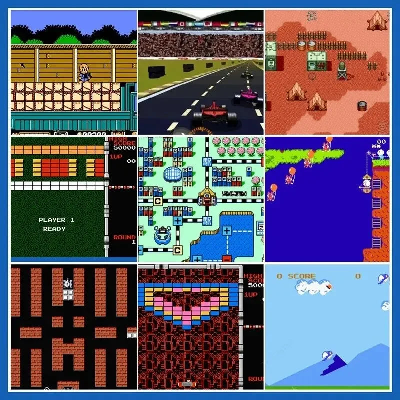 Retro Game Console 20000+ Classic Arcade Games 64GB Dual Wireless Joysticks 4K HDMI for NES/SNES/Sega Genesis Emulators