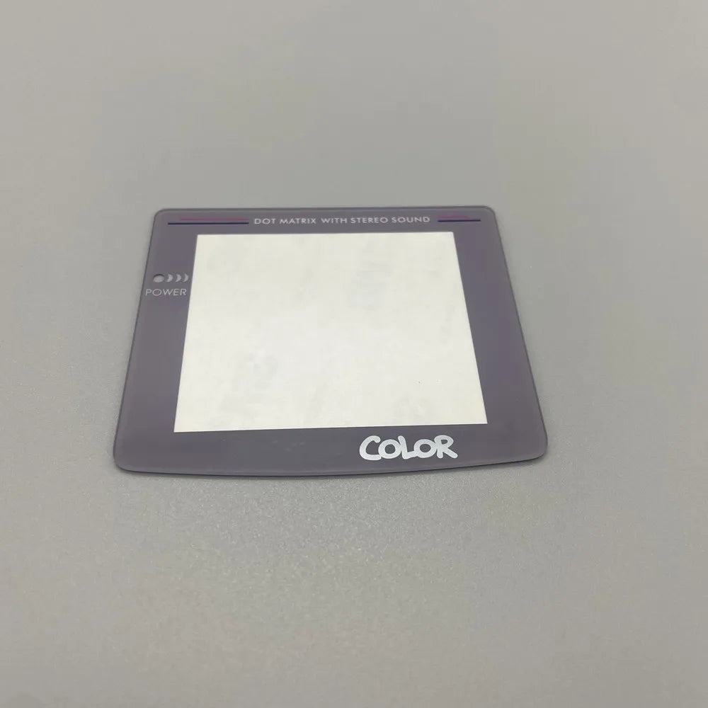 Glass lens mirror for 2.6-inch IPS Gameboy color GBC. GBC LCD screen lens