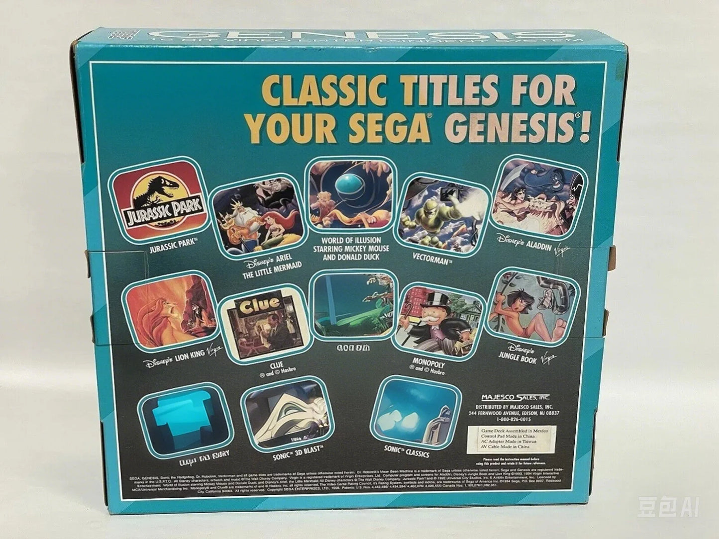MD Genesis 3 Mini Game Console MD Gaming Accessory
