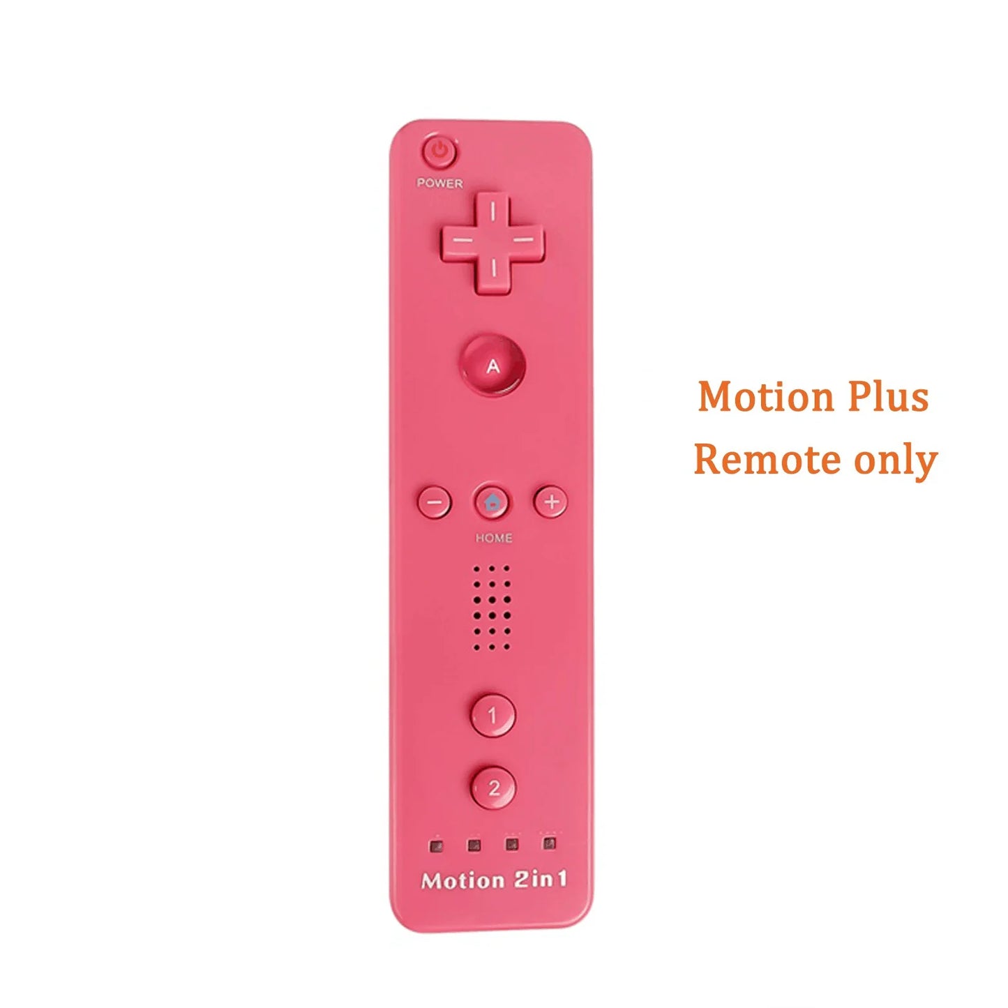 For Nintendo Wii/Wii U Joystick 2 in 1 Controller Set Wireless Remote Gamepad Motion Plus with Silicone Case Video Game