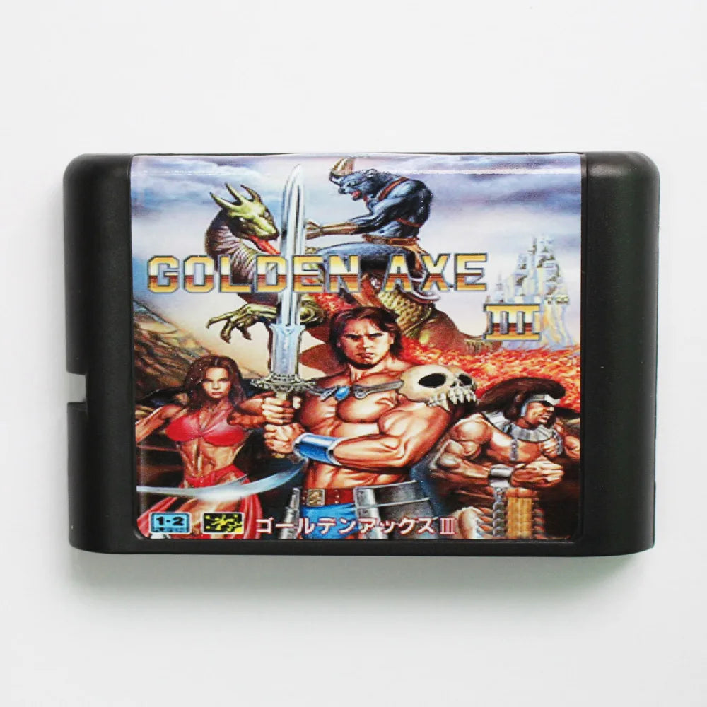 Golden Axe 3 16bit MD Game Card For 16 Bit Sega MegaDrive Genesis Consoles