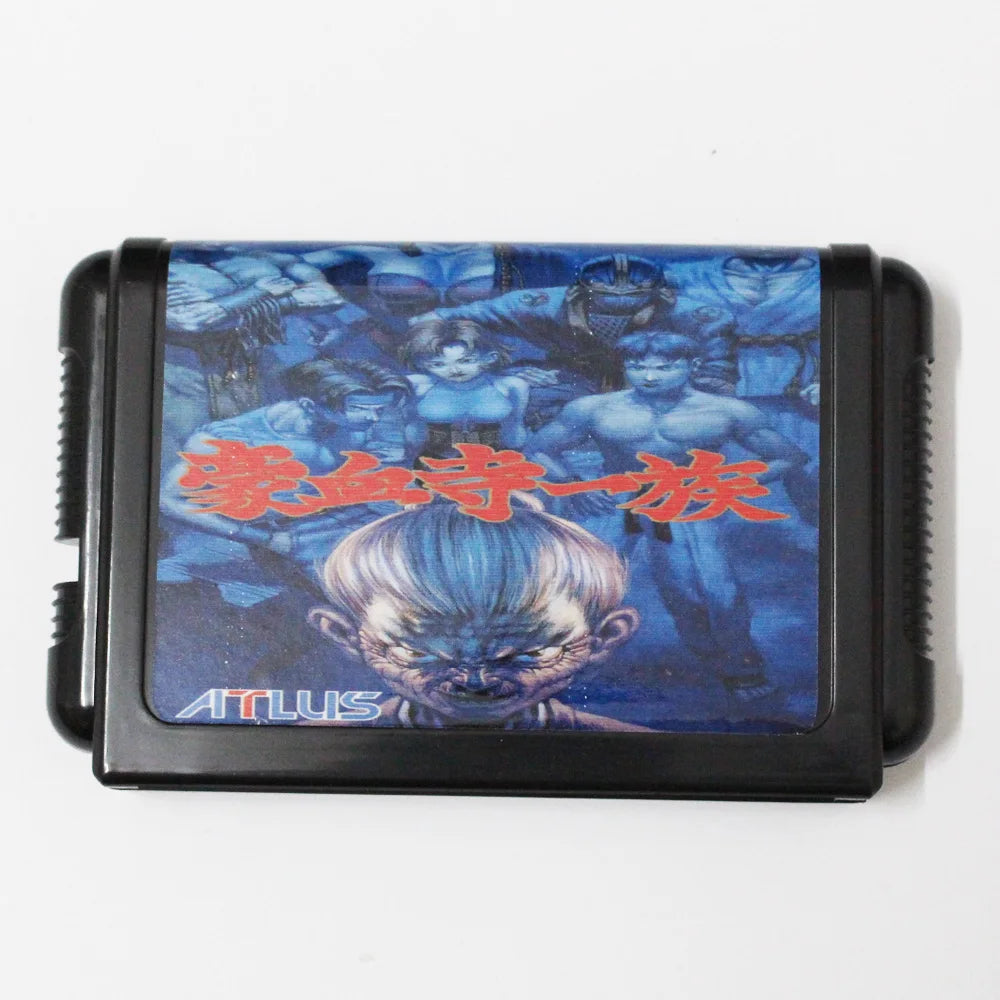 Gouketsuji Ichizoku (Power Instinct) 16bit MD Game Card For 16 Bit Sega MegaDrive Genesis Consoles