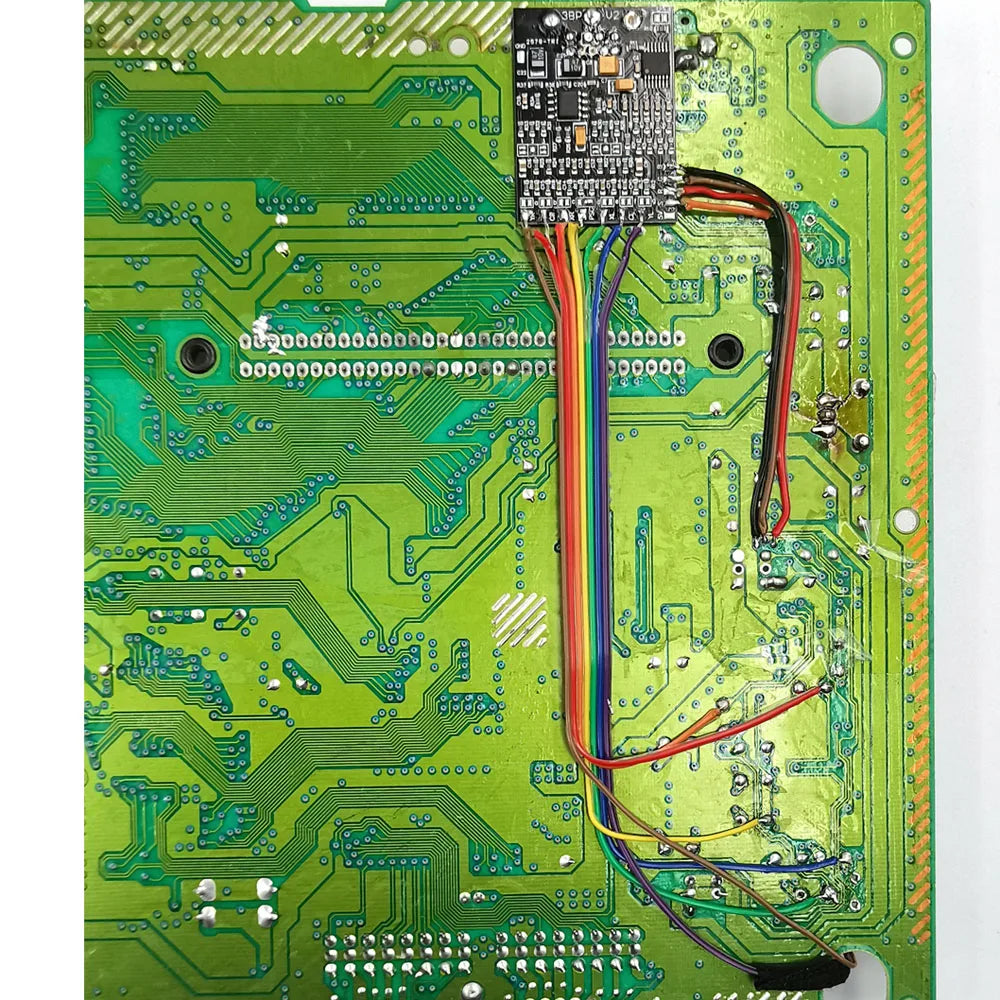 2025 Sega RGB PCB SEGA Mega Drive Genesis Triple Bypass RGB THS7374 MOD Kit for SEGA Mega Drive Genesis Console