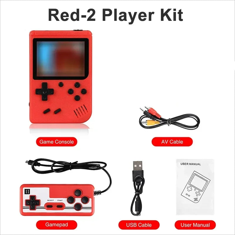 8-Bit Mini Video Game Console Built In 400 Games Retro Portable 3.0 Inch Color LCD Console Handheld Game Player For Kids Gift