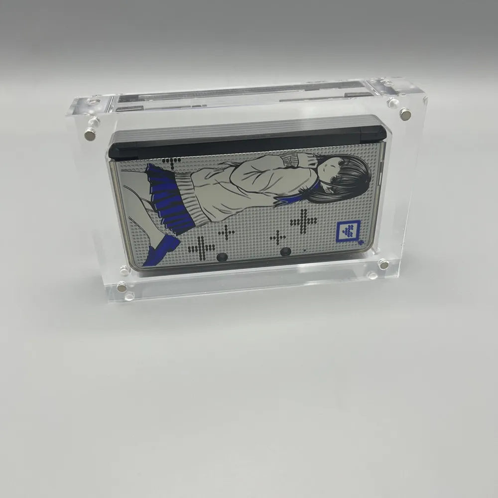 High transparency acrylic magnetic cover console storage box for Nintendo 3DS The first generation of small 3DS