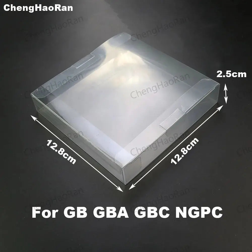 1piece Clear Transparent Game Cartridge Box Case Games Plastic PET Protector for N64 NES SNES for ps5 ps4 ps3 GB GBA GBC Switch