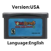 GBA 32 Bit Video Game Cartridge Console Card mMario dDonkey Kong wWario Series Golf Tennis Party for GBA