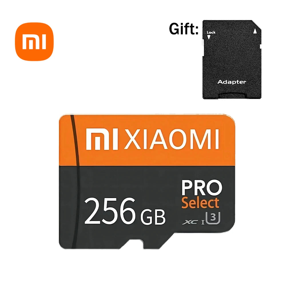Xiaomi High Speed SD Memory Card 1TB 2TB Games Card Micro TF Card 128GB 256GB 512GB SD Card For Mijia Camera Surveillance Device