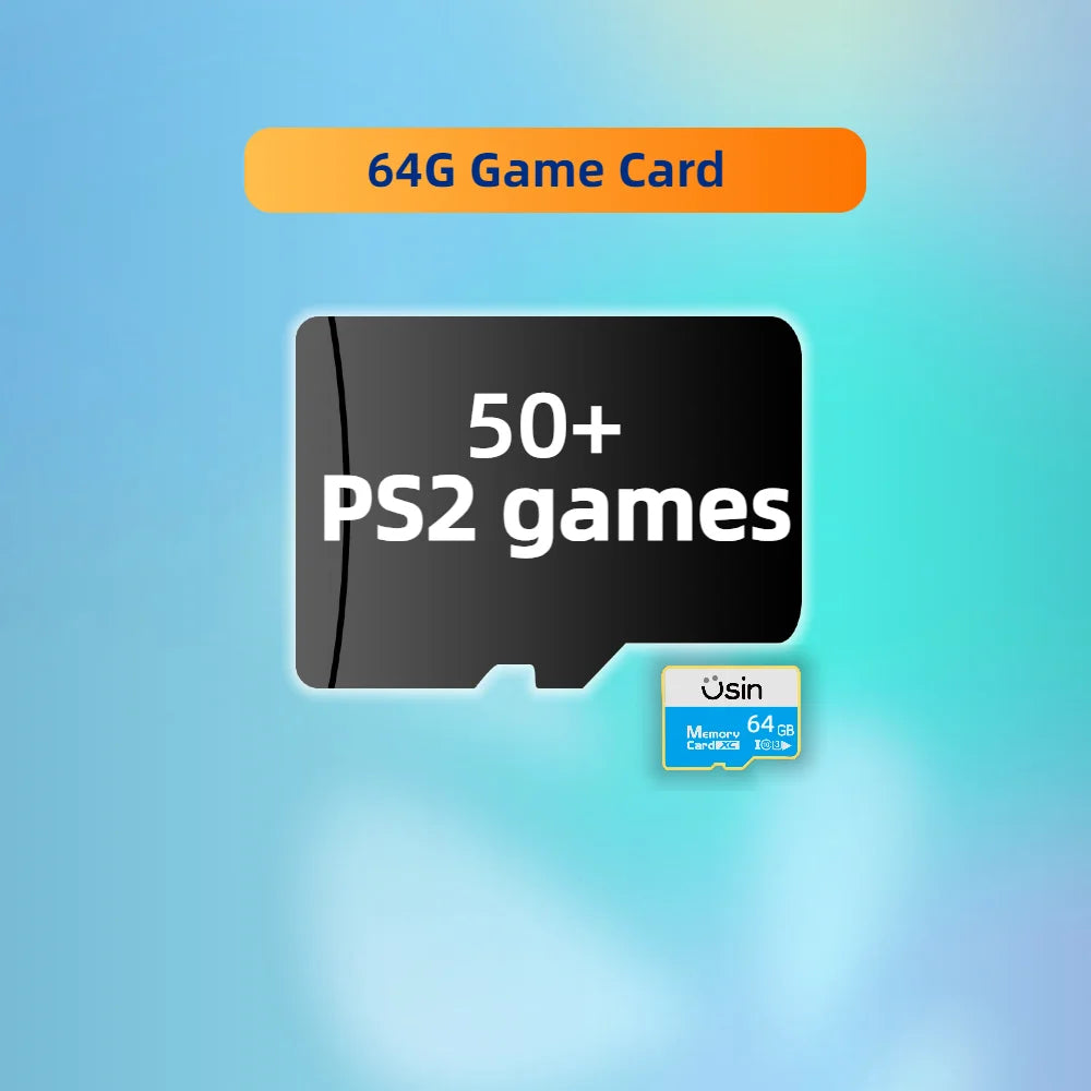 Game Card For Retroid Pocket 3 Plus RP3 5 TF Retro Games PS2 PSP PS1 Android portable Handheld Gaming SD Card High Speed 64G