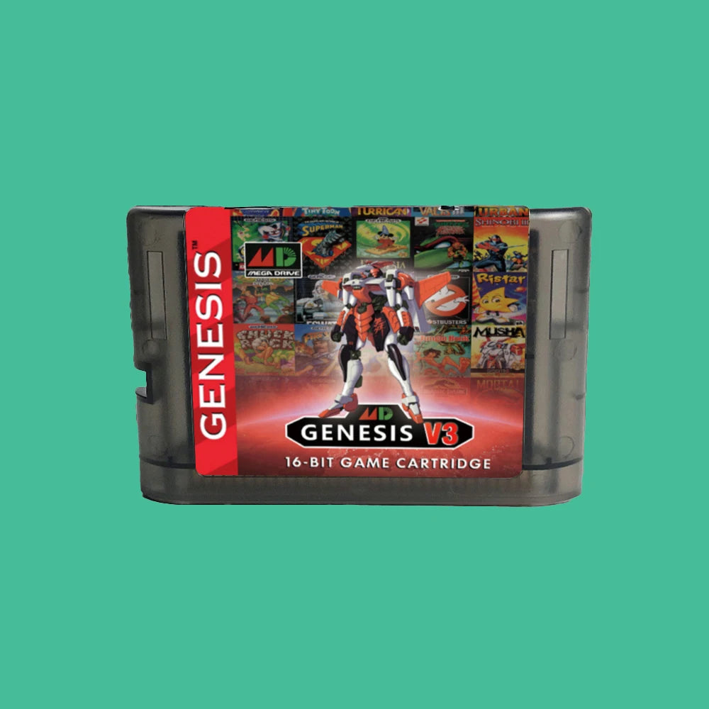 1200 in 1 Game EDMDS V3 Pro Updated Cartridge for SEGA GENESIS Mega Drive MegaDrive Console Card