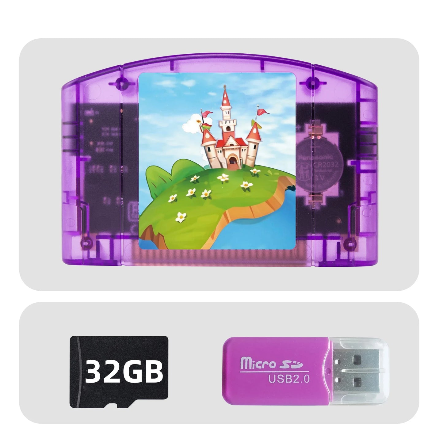 REMANK SC64Summer N64 SC64 Open Source N64DD Flash TF/SD Cart SC64 GBC SNES 64DD 5000-in1 Retro Video Game Console Accesories
