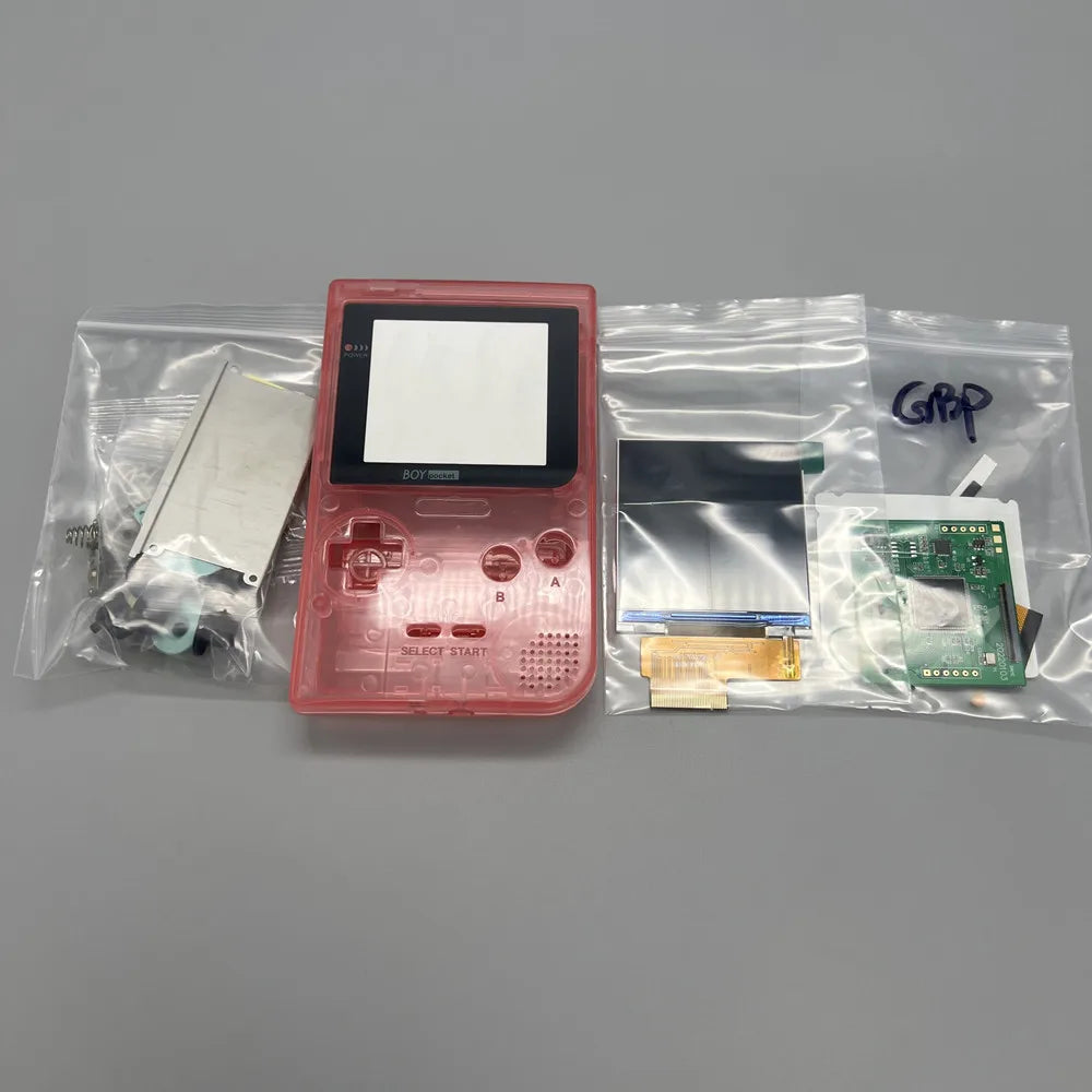 GBP LCD Easy to install 2.6-inch full size IPS high brightness LCD With high quality shell for Nintendo gameboy pocket GBP