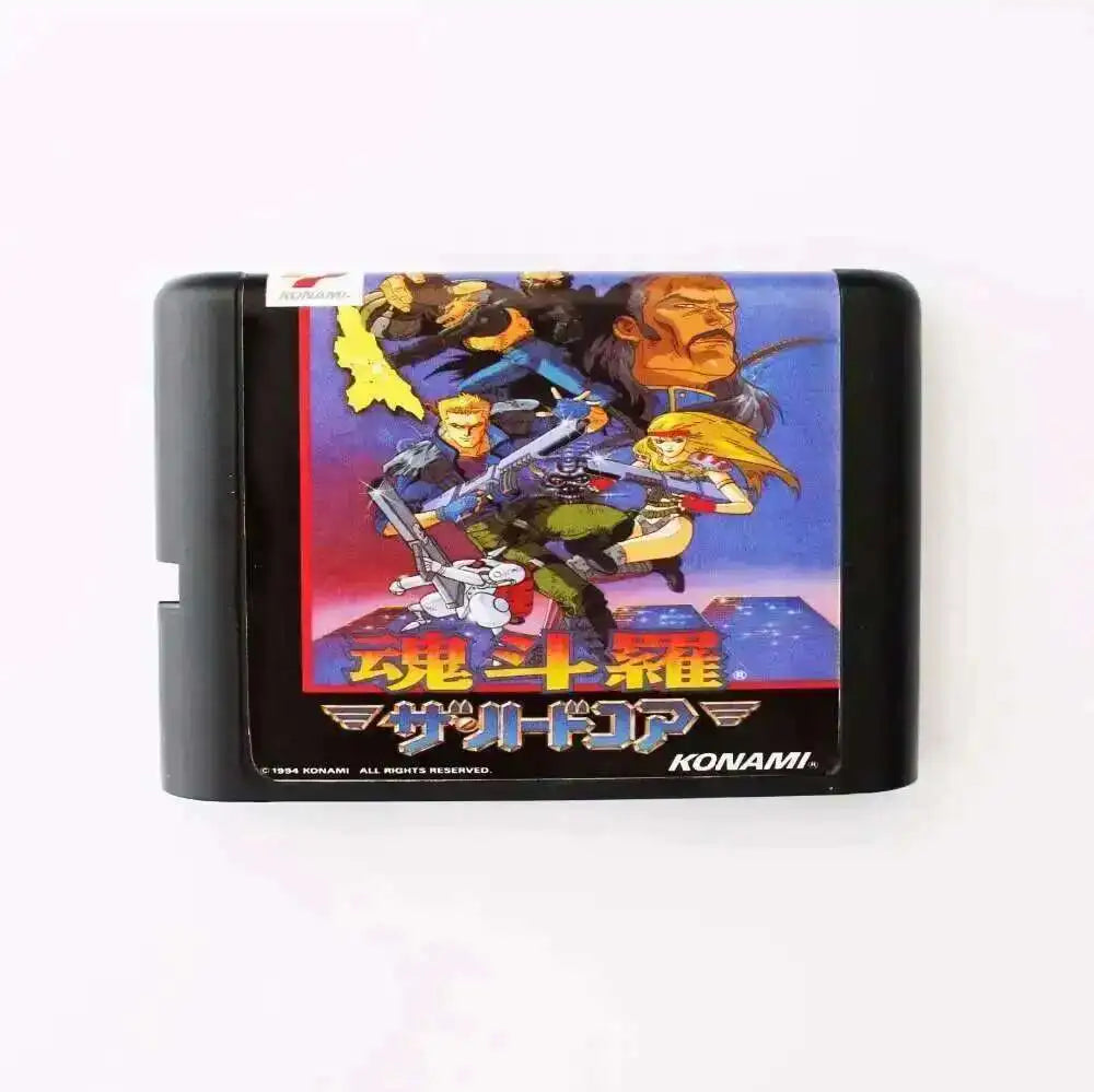 Contra JP 16 bit SEGA MD Game Card For Sega Mega Drive For Genesis