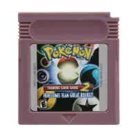 GBC Game Cartridge Red Blue DX Prism Pokemon Series 16 Bit Video Game Console Creepy Black Cock Pink Picross