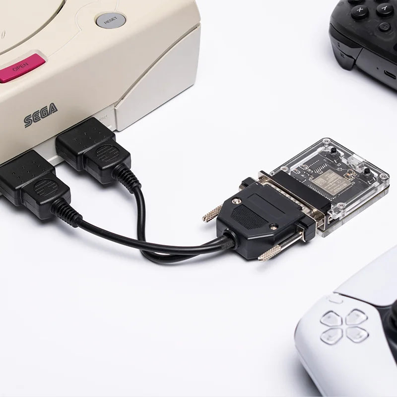 BlueRetro Core Adapter Cable Wireless Game Controller Converter For Retro Console For PS1 PS2 NGC N64 NES SNES DC SS GEN