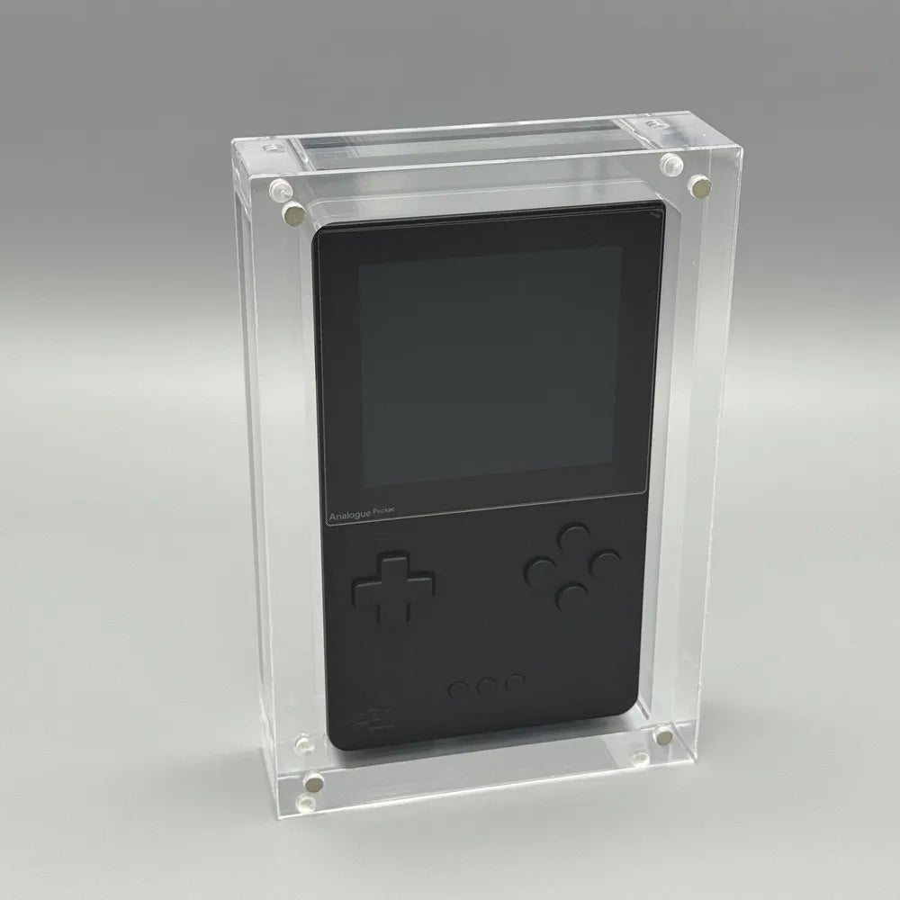 High transparency acrylic magnetic cover console storage box for Analogue Pocket AP