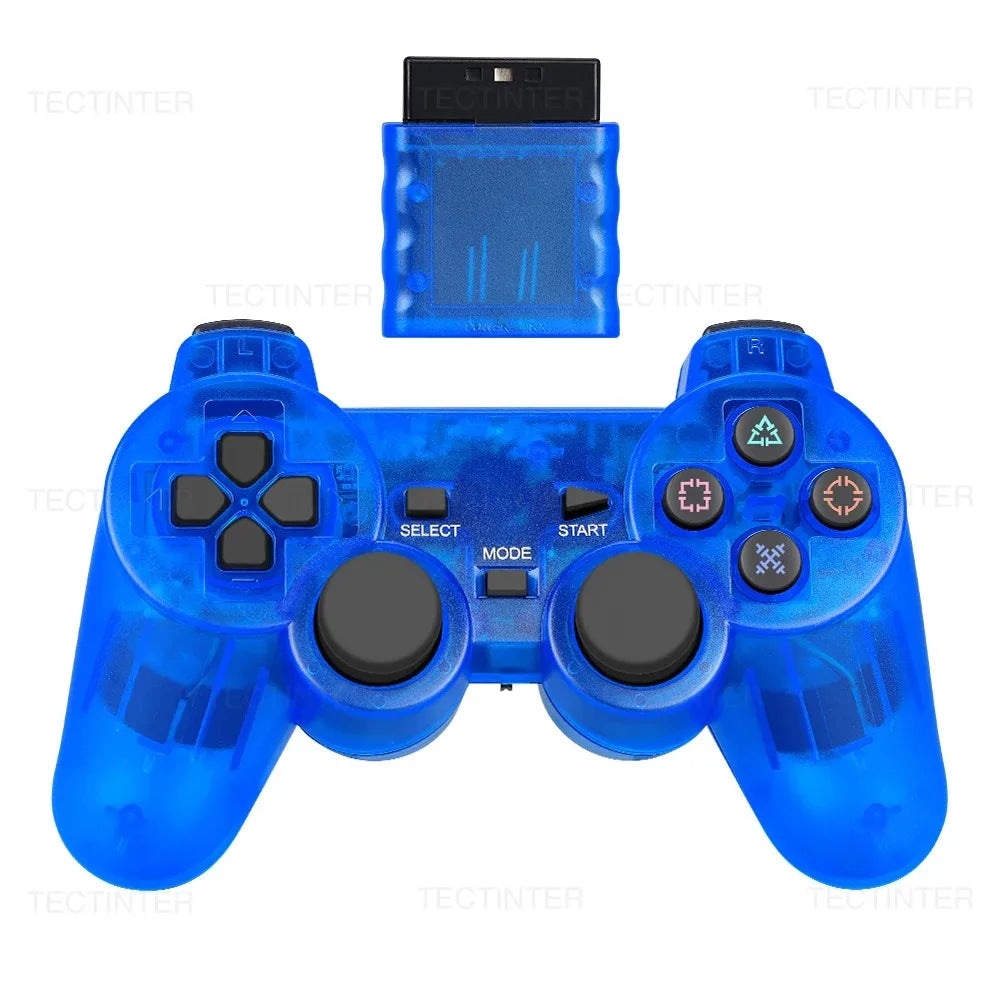 For SONY PS2 Wireless Controller Gamepad for PlayStation 2 2.4G Vibration Joystick Console for PS2 Accessories