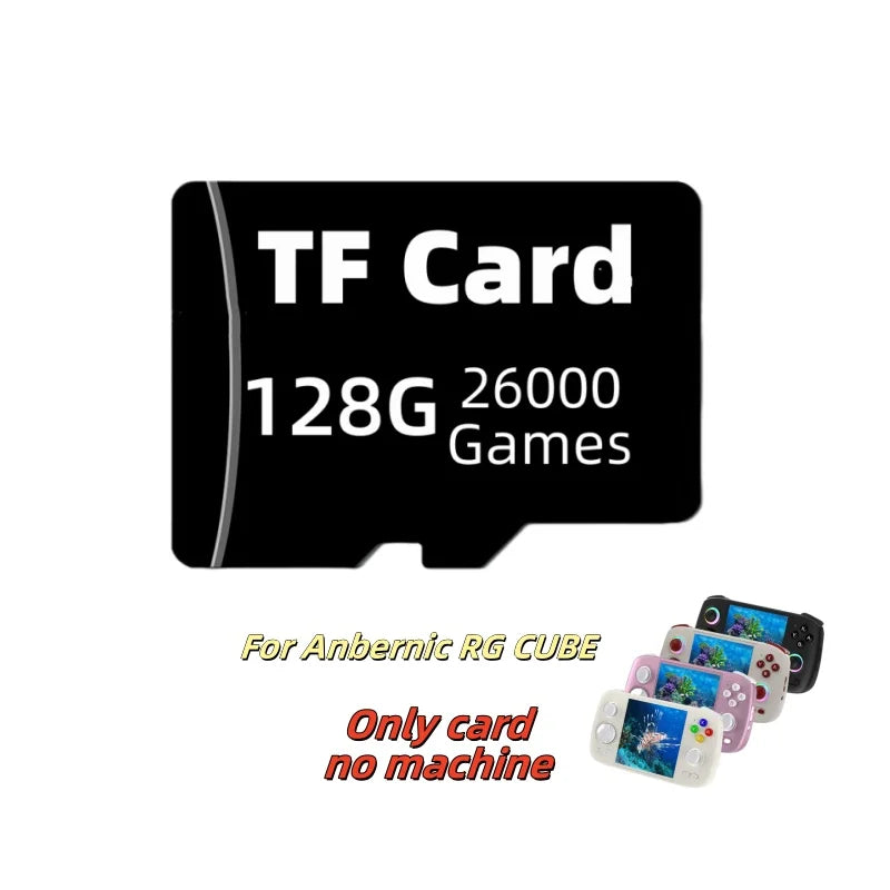 Game Card For Anbernic RG CUBE TF Card Memory Card Retro Games PS2 PSP PS1 3DS Android Handheld Gaming Console Gaming 512G Gift