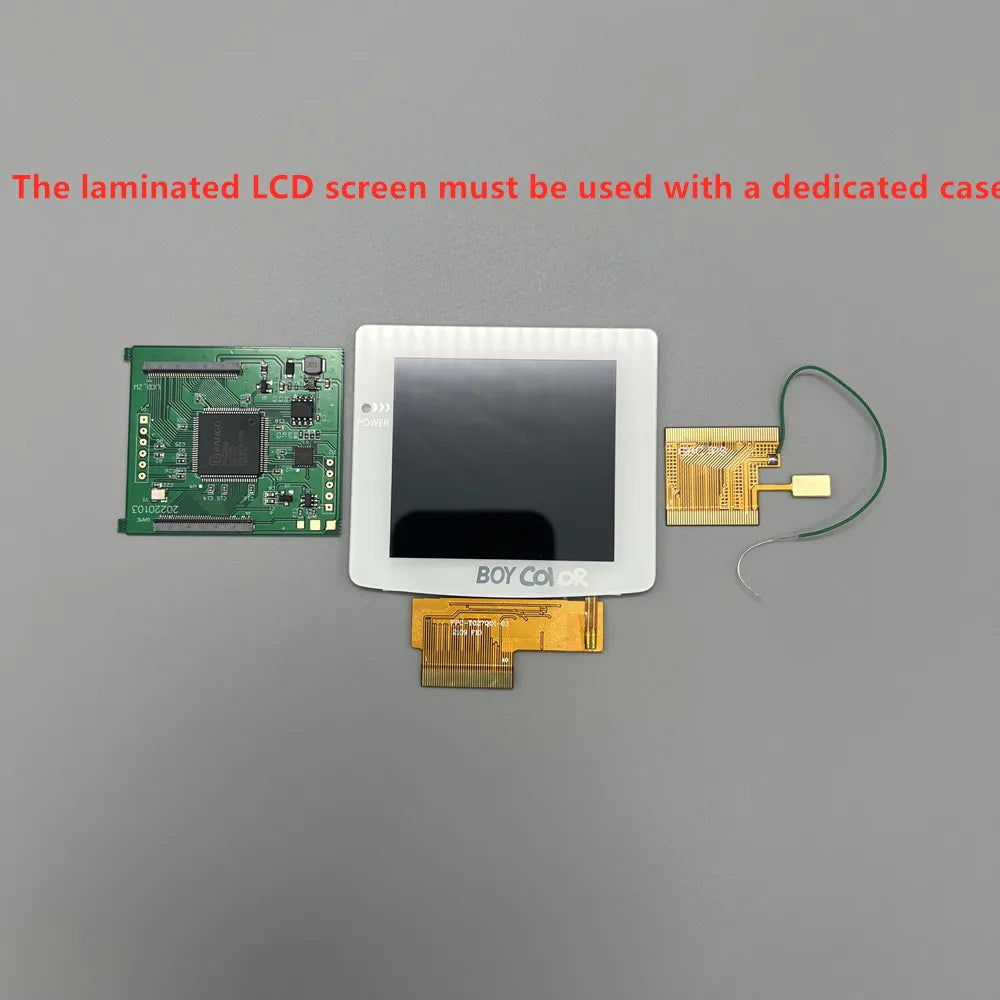 2.6 "GBC IPS LCD and new shell for Gameboy Color.Support pixel display. No need to cut the shell.