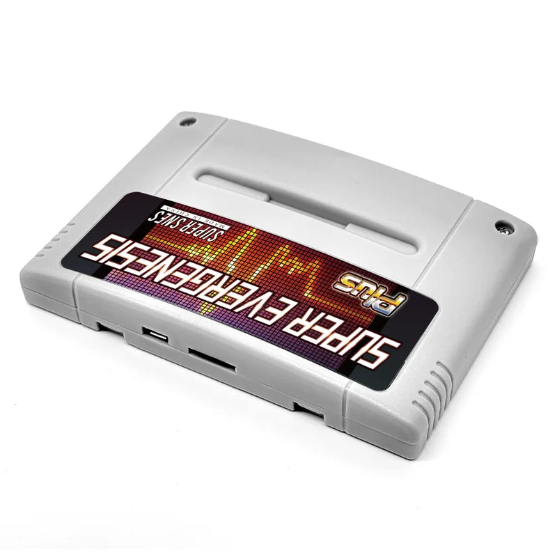 Super EVERGENESIS SNES SFC V12 3000 in 1 Game card with 8G TF Card for Super Famicom 16-Bit JPN/EU/USD Video Game Console
