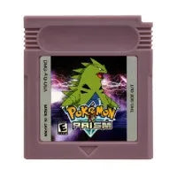 GBC Game Cartridge Red Blue DX Prism Pokemon Series 16 Bit Video Game Console Creepy Black Cock Pink Picross