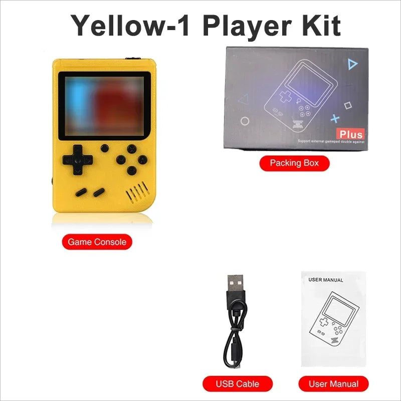 8-Bit Mini Video Game Console Built In 400 Games Retro Portable 3.0 Inch Color LCD Console Handheld Game Player For Kids Gift