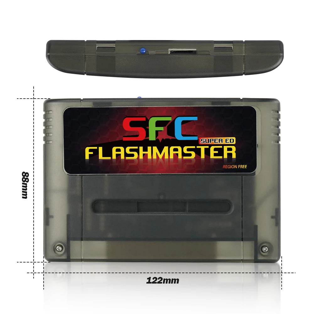 Super SFC Game Card 3000 in 1 With 8GB TF Card For Nintendo SNES SFC Game Console Compatible With original US,EU&JP Consoles