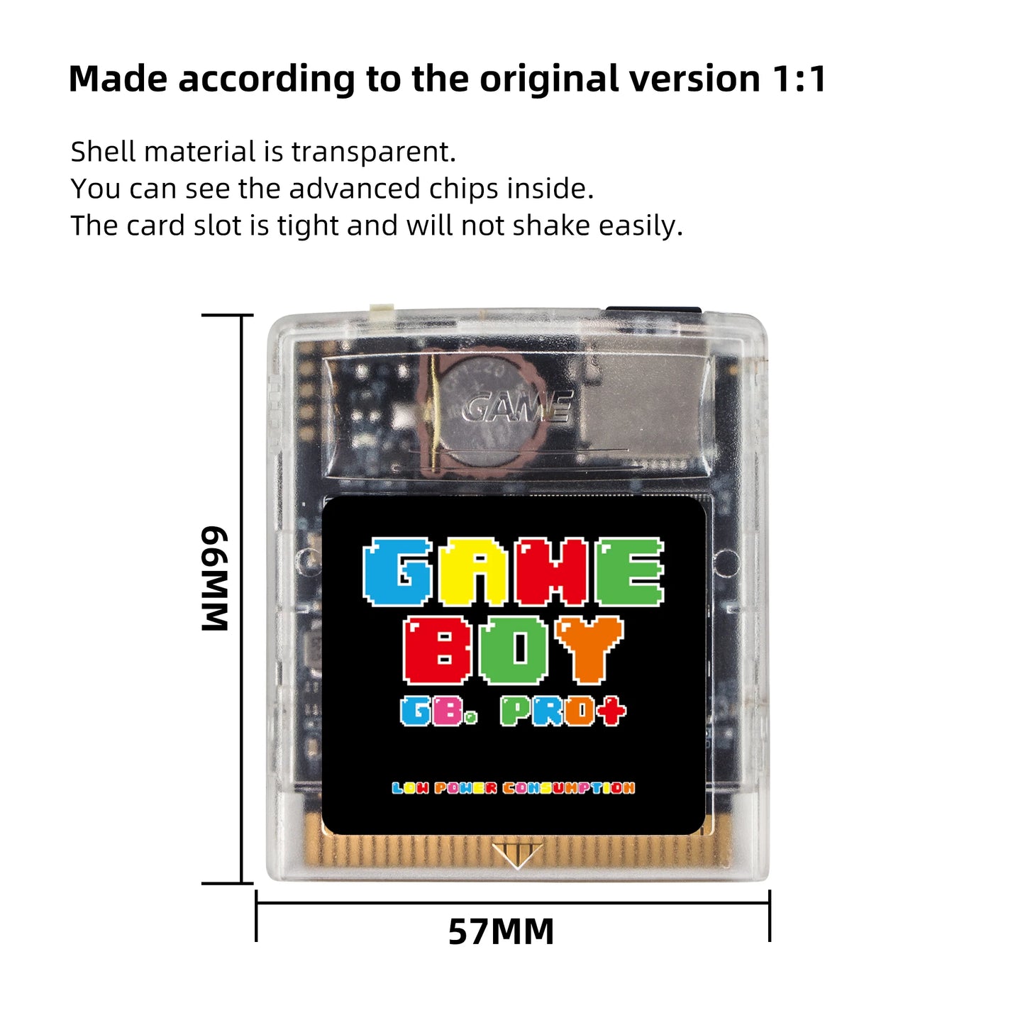 Game Card GB GBC cartridge for Gameboy Color Game Boy Multi Game Cartridge Cart with TF/SD Card 2000 in 1