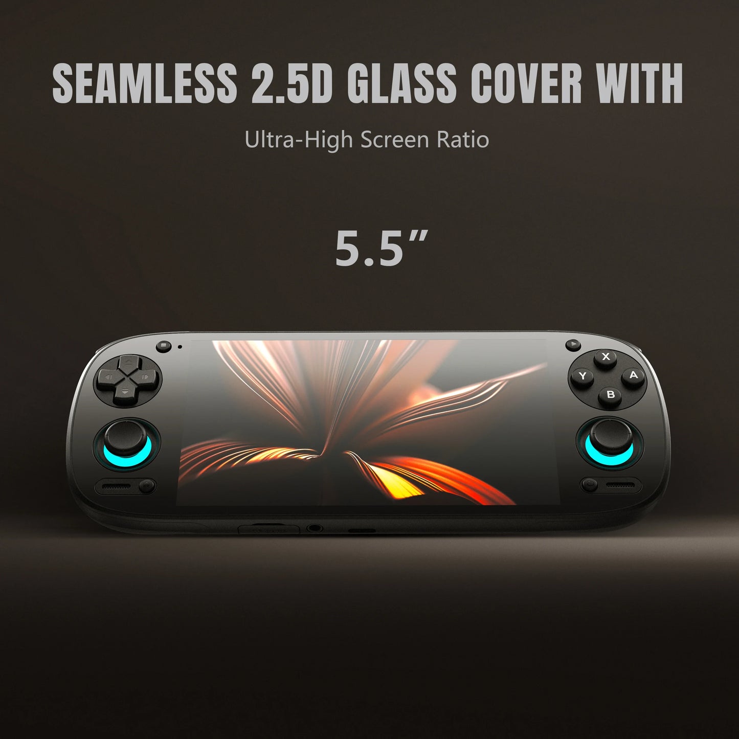 Retroid Pocket 5 Handheld Game Console 5.5'' AMOLED Screen Android13 Joystick RGB Lighting Effect Active Cooling Video Games