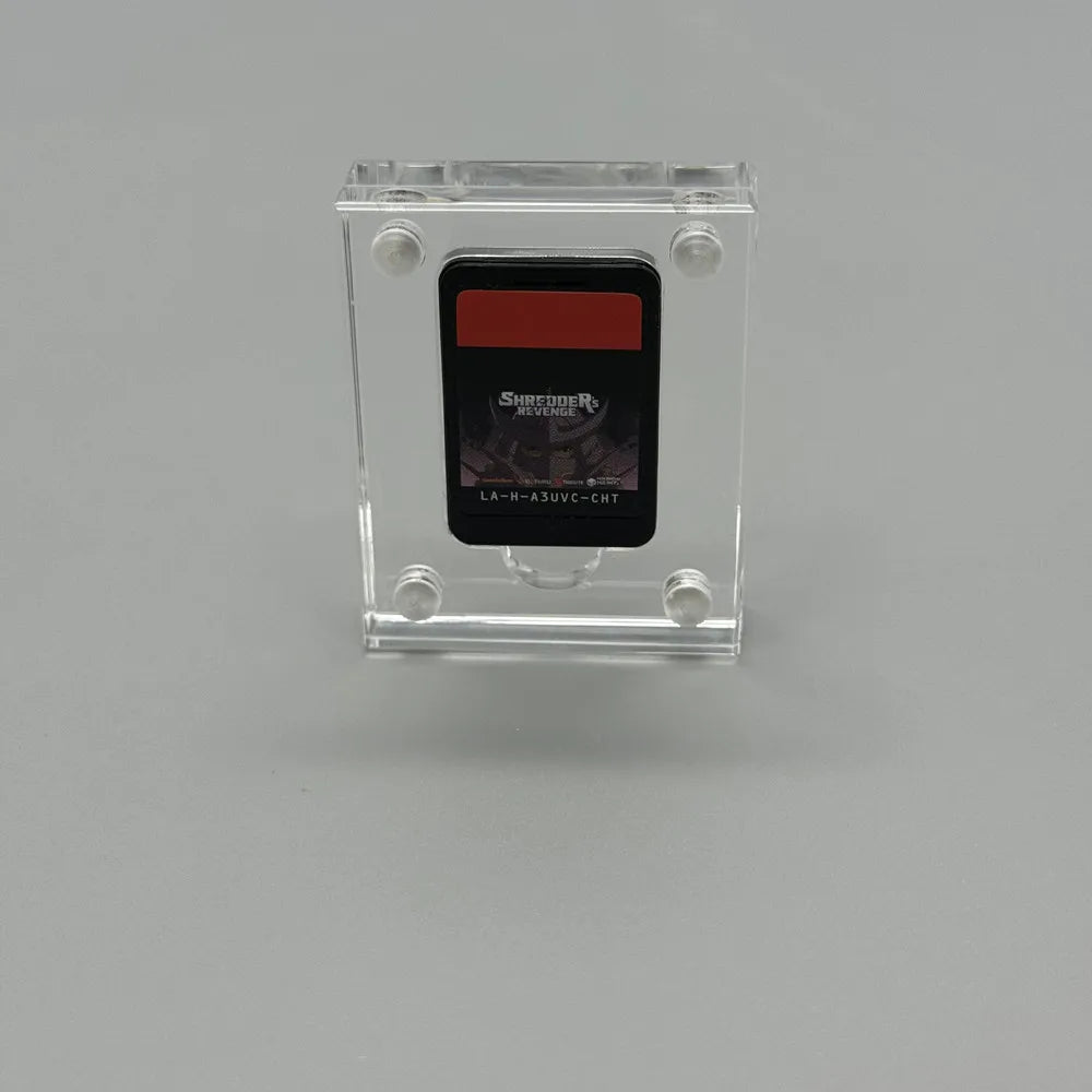 One slot High transparency Acrylic Magnetic suction cover Games Storage Box Hard Shell cartridge Case for SWITCH NS