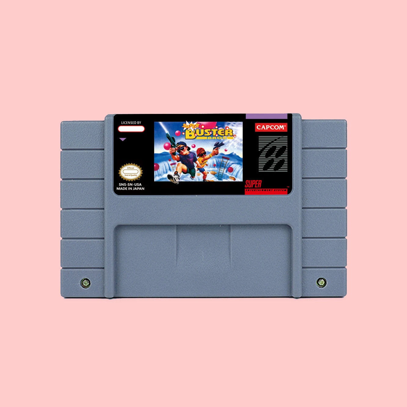 Super Buster Bros Action Game Cartridge For SNES 16bit NTSC PAL USA EUR Video Game Consoles