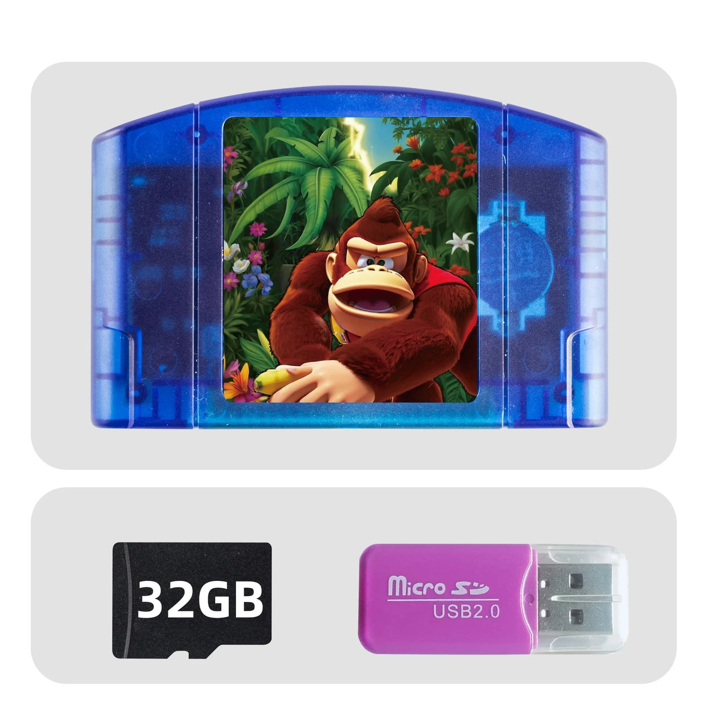 REMANK 5000-in1 SC64Summer N64 SC64 Open Source N64 SC64 Cart GBC Support SNES GBC N64DD Retro Video Game Console Accesories