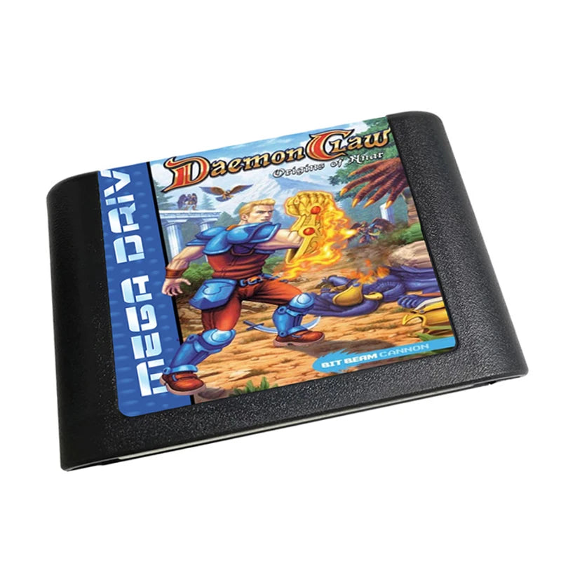 Classic Retro Super Games DaemonClaw Origins of Nnar Game Cartridge for Sega Genesis / Mega Drive 16Bit Game Consoles