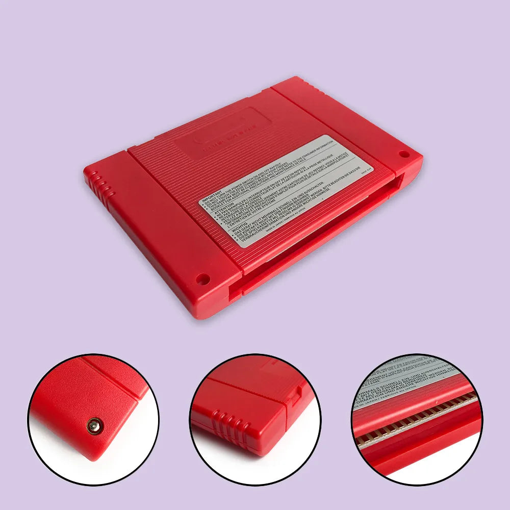 Super 100 in 1 Game Cartridge For SNES16 Bit Video Game Consoles USA EUR JAPGame Card