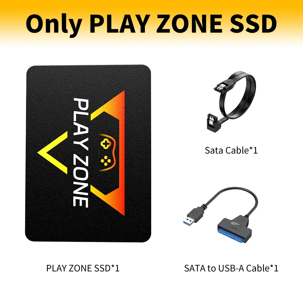 PlayZone 1TB Gaming SSD Game Console 80+Emulator for PS5/PS4/Switch/XBOX/PS3/PS2 with 16191 AAA&3D&Retro Game for Win PC/Laptop