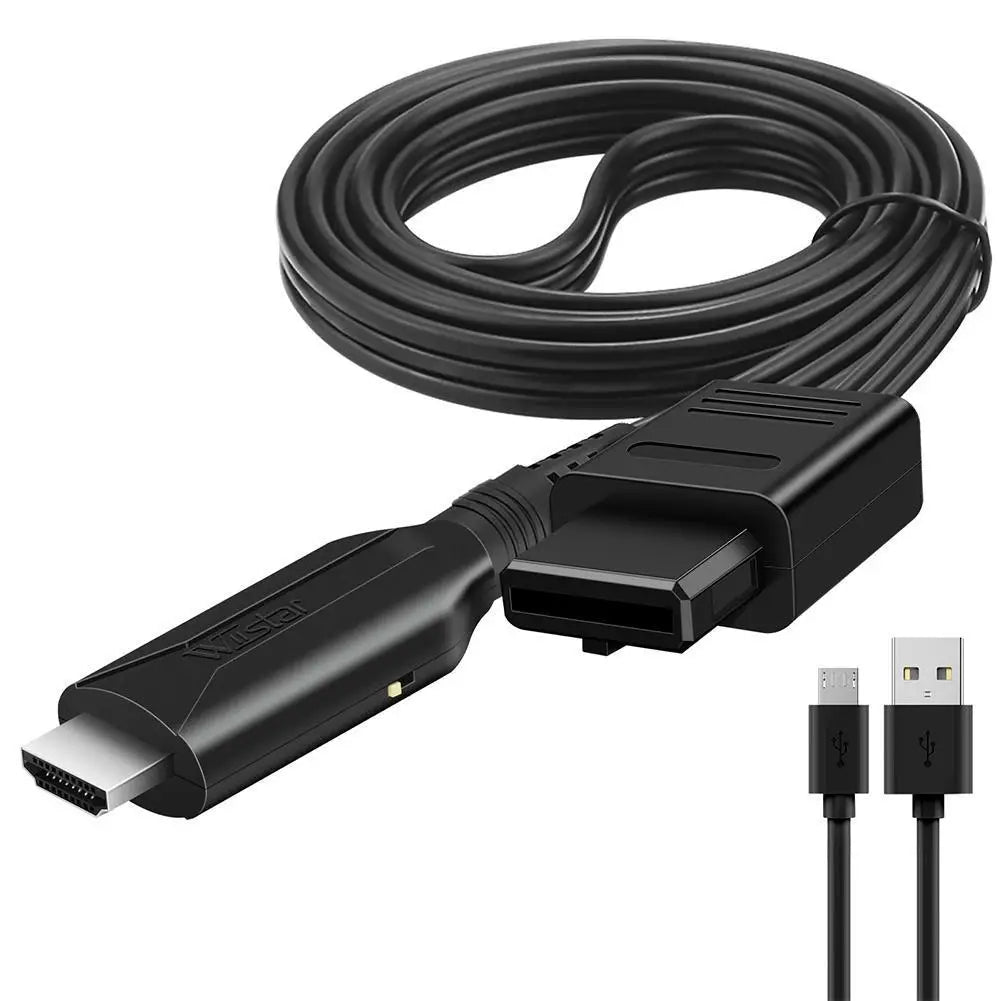 HD N64 To HDMI Converter Game Adapter HD Link Cable For N64/GameCube/SNES Plug and Play 1080P 64 To HDMI Converter