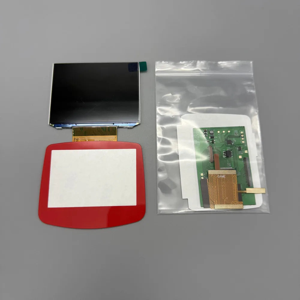 2025 original size IPS high brightness high resolution LCD screen for Gameboy advance GBA .support pixel mode display