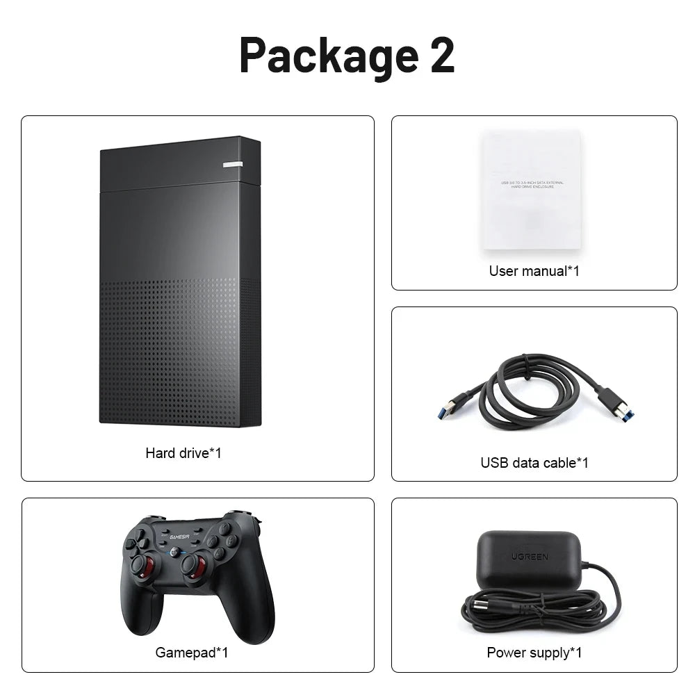 Super Console 12T Gaming HDD with Hyperspin Launchbox Retrobat Playnite TeknoParrot for PS3 PS2 PSP WII WIIU with 86000+ Games