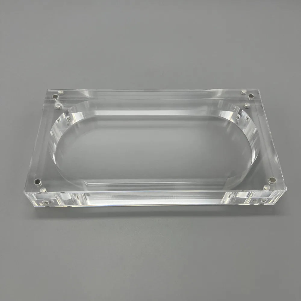 High transparency acrylic magnetic cover console storage box for PlayStation VITA PS VITA 1000 PSVita2000
