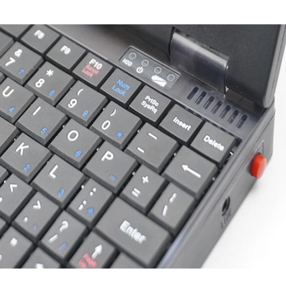 Mini Pocket Pocket 386 Windows3.11/95 System Retro Notebook Computer OPL3 Sound Card VGA IPS Screen Integrated Mouse