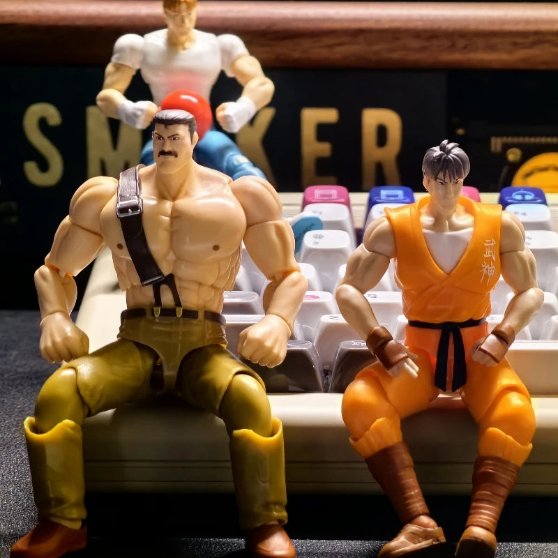 52TOYS Action Figure CAPCOM Final Fight 1PCS Collectible Desktop Decoration Creative Gift for Birthday 3.75inch/10cm