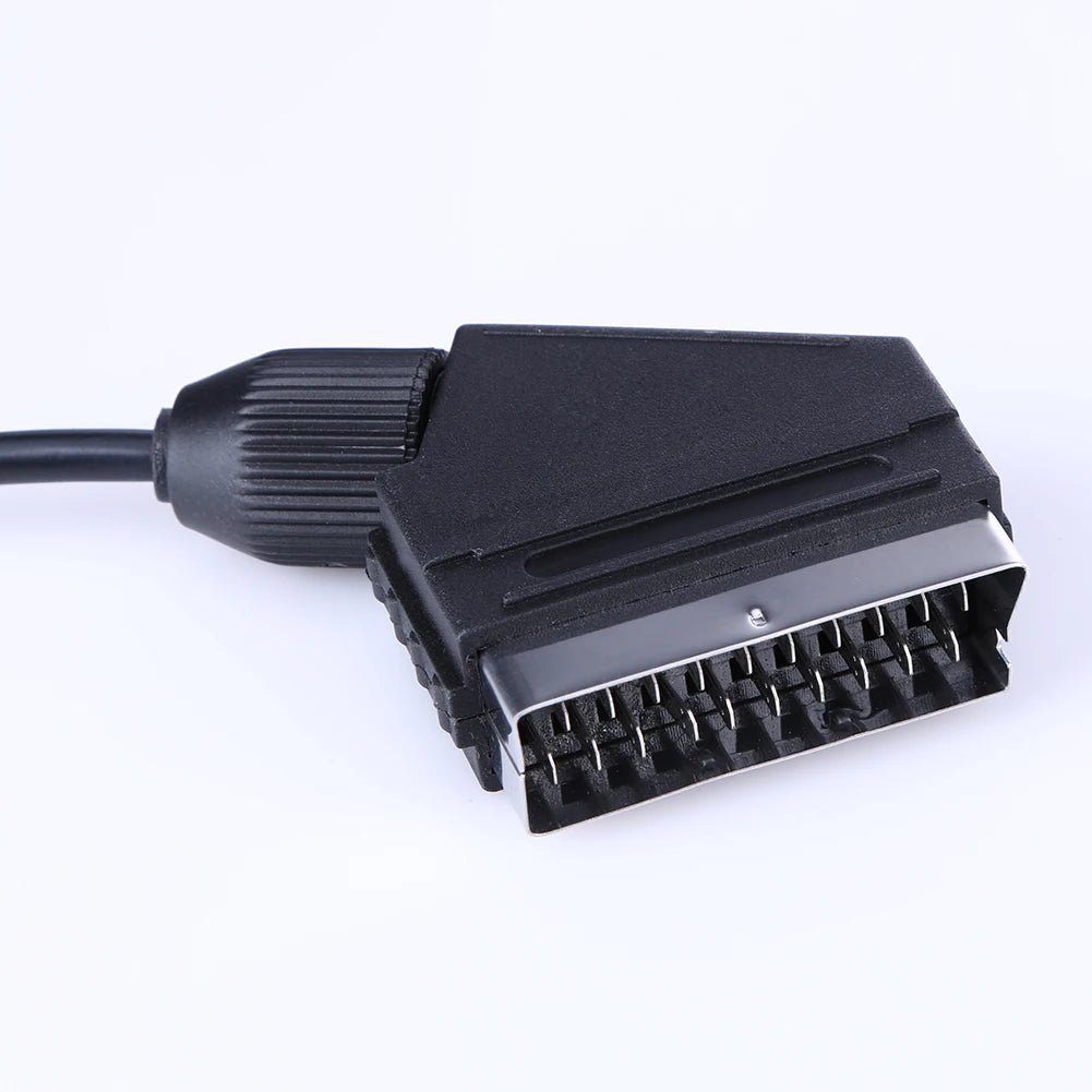 1.8M RGB Scart Cable For PS1 PS2 PS3 TV AV Lead Replacement Connection Game Cord Wire For PAL/NTSC Console