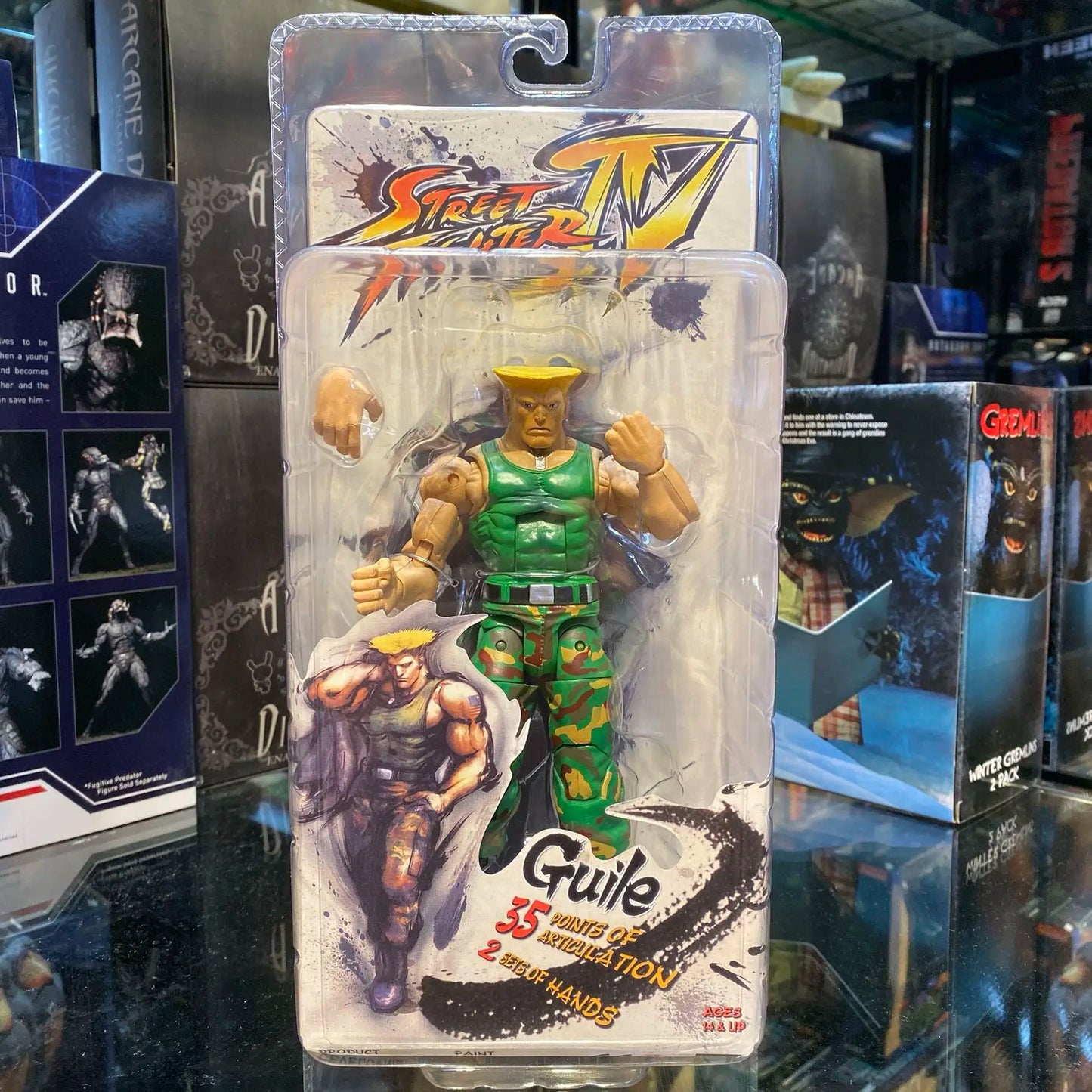 Neca Street Fighter Ryu Ken Chun Li Guile Gouki Anime Figure Game Derivative Character Action Figurine Movable Model Toys