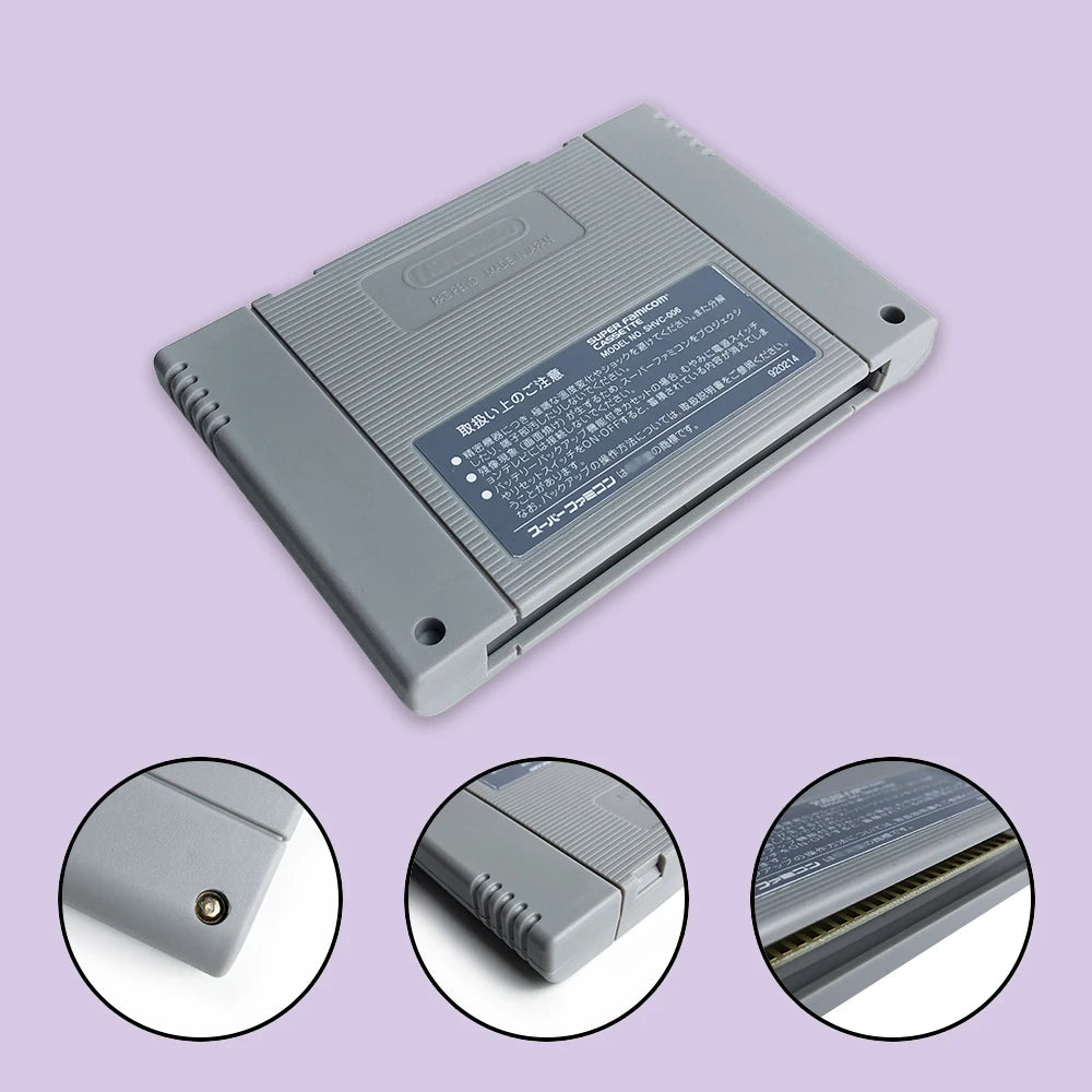 Super 100 in 1 Game Cartridge For SNES16 Bit Video Game Consoles USA EUR JAPGame Card